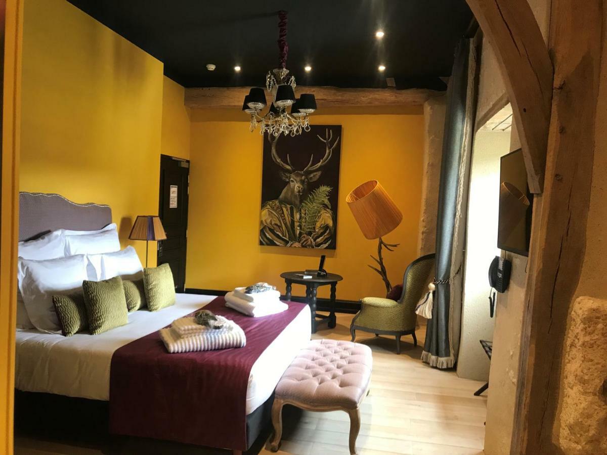 Le Prieure De Boulogne Hotell Tour-en-Sologne Rum bild